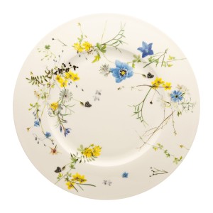 Тарелка круглая  33см Rosenthal серия Brillance Fleurs des Alpes