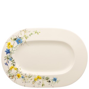 Тарелка овальная 34х24см Rosenthal серия Brillance Fleurs des Alpes