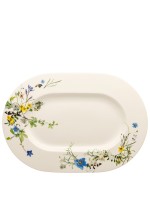 Тарелка овальная 41х28см Rosenthal серия Brillance Fleurs des Alpes