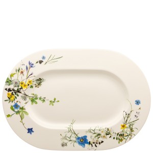 Тарелка овальная 41х28см Rosenthal серия Brillance Fleurs des Alpes