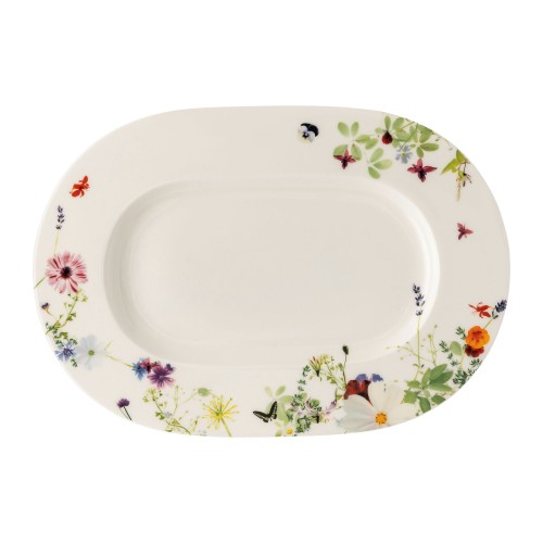 Тарелка овальная 34х24см Rosenthal серия Brillance Grand Air 