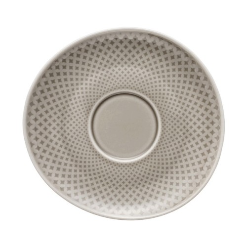 Блюдце 15см фарфор Rosenthal серия Junto Pearl Grey