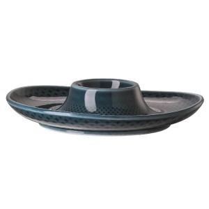Подставка для яйца с бортом 13см фарфор Rosenthal серия Junto Ocean Blue Подставка для яйца с бортом 13см фарфор Rosenthal серия Junto Ocean Blue
