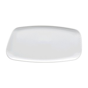 Тарелка прямоугольная 30х15см фарфор Rosenthal серия Junto White