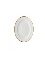 Тарелка овальная 32х24,5см Rosenthal серия Epoque (Golden Brocade) 