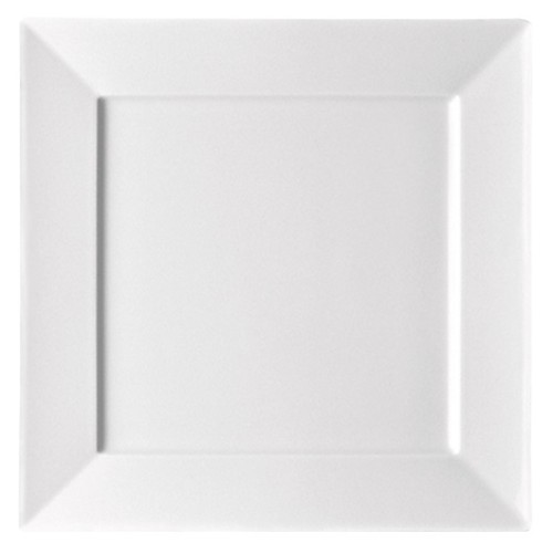 Тарелка квадратная 27см Rosenthal серия Epoque Accenti White