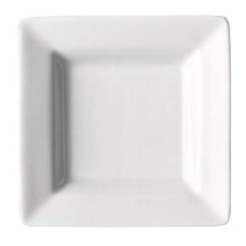 Тарелка квадратная 8х8см Rosenthal серия Epoque Accenti White