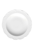 Тарелка глубокая 23см фарфор Rosenthal серия Monbijou White