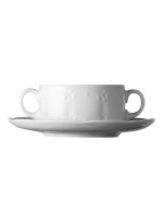 Блюдце для бульонницы 16см фарфор Rosenthal серия Monbijou White