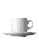 Чашка кофейная 100мл фарфор Rosenthal серия Monbijou White