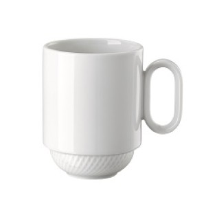 Кружка с ручкой 400мл штабелир. Rosenthal серия Blend White