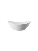 Салатник овальный 20х15см 630мл фарфор Rosenthal серия Mesh White