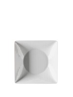 Тарелка квадратная глубокая 20х20см 870мл фарфор Rosenthal серия Mesh White
