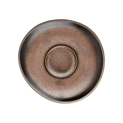Блюдце 11см фарфор Rosenthal серия Junto Bronze