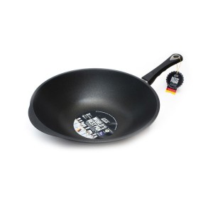 Сковорода AMT Вок 36*11(h) см, 6л алюминий с антипригарным покрытием, Германия