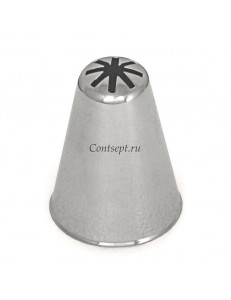 Насадка для кондитерского мешка металл, 17*47 мм, Martellato, Италия