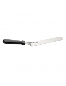 Лопатка-шпатель 25 см,черная ручка.полипропиллен, P.L. Proff Cuisine