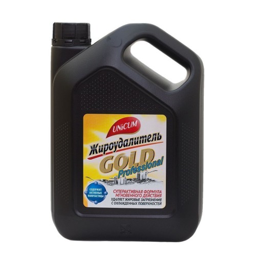 Bami Unicum Gold Средство для удаления жиров с плит, грилей, духовок, кастрюль, 3 л
