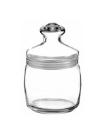 Банка для сыпучих продуктов Pasabahce Cesni с крышкой, 500 мл, стекло, Россия (БОР)