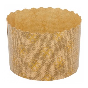 Форма для выпечки коричневая 95 г, d 7 см, h 5 см, прессованная бумага 95 г/см2, 2000 шт