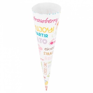 Конус для мороженого Parole 4,2*15,3 см, бумага, 2000 шт/уп, Garcia de PouИспания