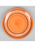 Тарелка плоская, d=240мм, керамика, Россия