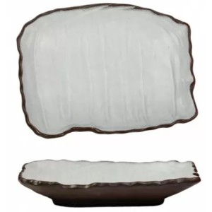 Блюдо/салатник 450мл, 26*20cм, h=4.3cм,серия 
