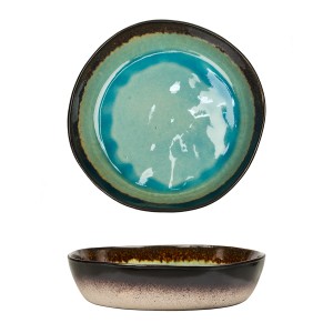 Салатник d=23,5*h 5.5 см,каменная керамика,серия 