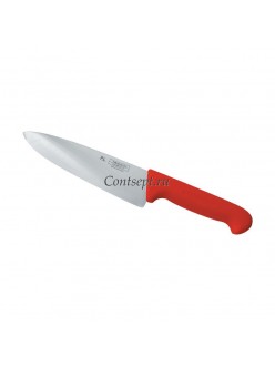 Шеф-нож PRO-Line 30 см, пластиковая красная ручка, P.L. Proff Cuisine