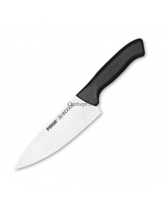 Нож поварской 16 см,черная ручка Pirge