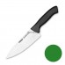 Нож поварской 16 см,зеленая ручка Pirge
