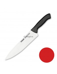 Нож поварской 23 см,красная ручка Pirge