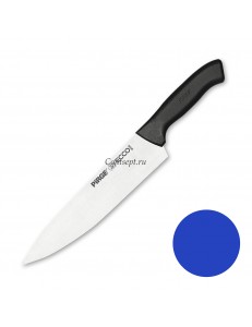 Нож поварской 23 см,cиняя ручка Pirge