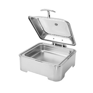 Мармит с обзорной,стеклянной крышкой 5.1 литра,2/3,электрический (220v/50-60Hz/500W) 