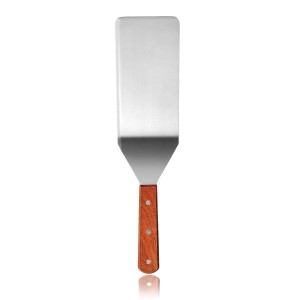 Лопатка 25*10 см,деревянная ручка  P.L. Proff Cuisine