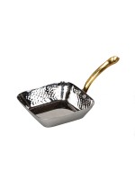 Сковородка порционная с ручкой 12,75*3 см, нержавейка, P.L. Proff Cuisine
