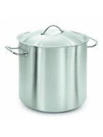 Кастрюля с крышкой 24*24 см,10,5 литра,нержавеющая сталь 18/10