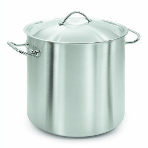 Кастрюля с крышкой 24*24 см,10,5 литра,нержавеющая сталь 18/10