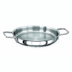 Сковорода для паэльи с двумя ручками 32*6,5 см,нержавеющая сталь 18/10