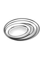 Блюдо металлическое овальное 20 см, P.L. Proff Cuisine