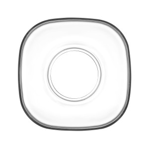 Блюдце для чашки d=139мм.стекло Турция