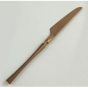 Нож столовый PVD покрытие медный матовый цвет серия 1920 Copper PL Proff Cuisine