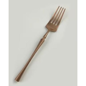Вилка столовая PVD покрытие медный матовый цвет серия 1920 Copper PL Proff Cuisine