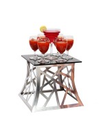 Подставка для блюд 20*20 см h 17 см, металл, P.L. Proff Cuisine