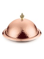 Блюдо круглое с крышкой d=35 см, нержавейка, P.L. Proff Cuisine