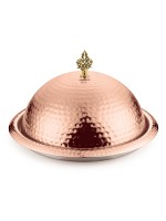 Блюдо круглое с крышкой d=40 см, нержавейка, P.L. Proff Cuisine