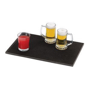 Коврик барный широкий 45*31*1 см, резиновый, P.L. - BarWare