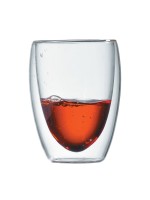 Кружка 325 мл, термостойкое стекло, двойные стенки, P.L. Proff Cuisine