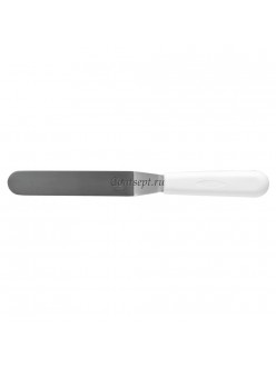 Лопатка кондитерская с пластиковой ручкой, изогнутая, 20 см, P.L. Proff Cuisine