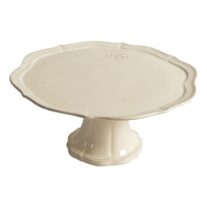 Подставка под торт 32см белая Corona
